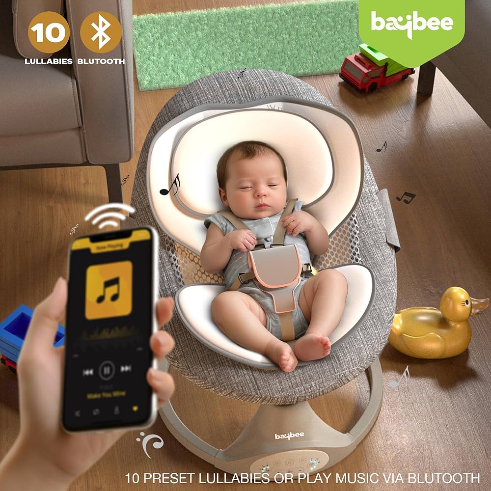 Baybee Premium Automatic Electric Baby Swing Cradle for baby
